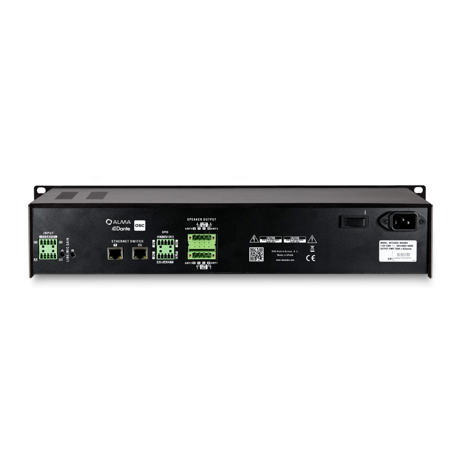 INTEGRAL-MA3004 DAS Audio