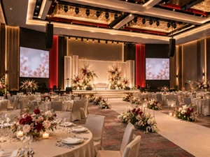 Elegant Wedding Ballroom Reception
